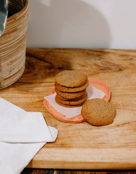 Tahini and Rose Halva Cookies